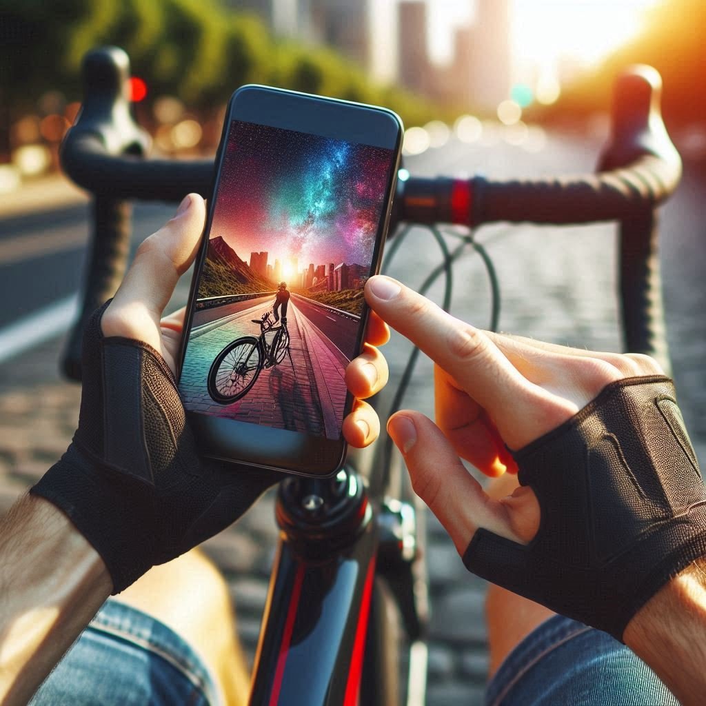Mobiele telefoon in verkeer