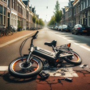 Vergoeding ongeluk elektrische fiets