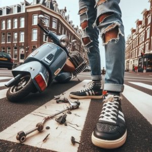 Schadevergoeding scooterongeval eisen